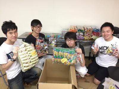 H29分化祭準備　駄菓子